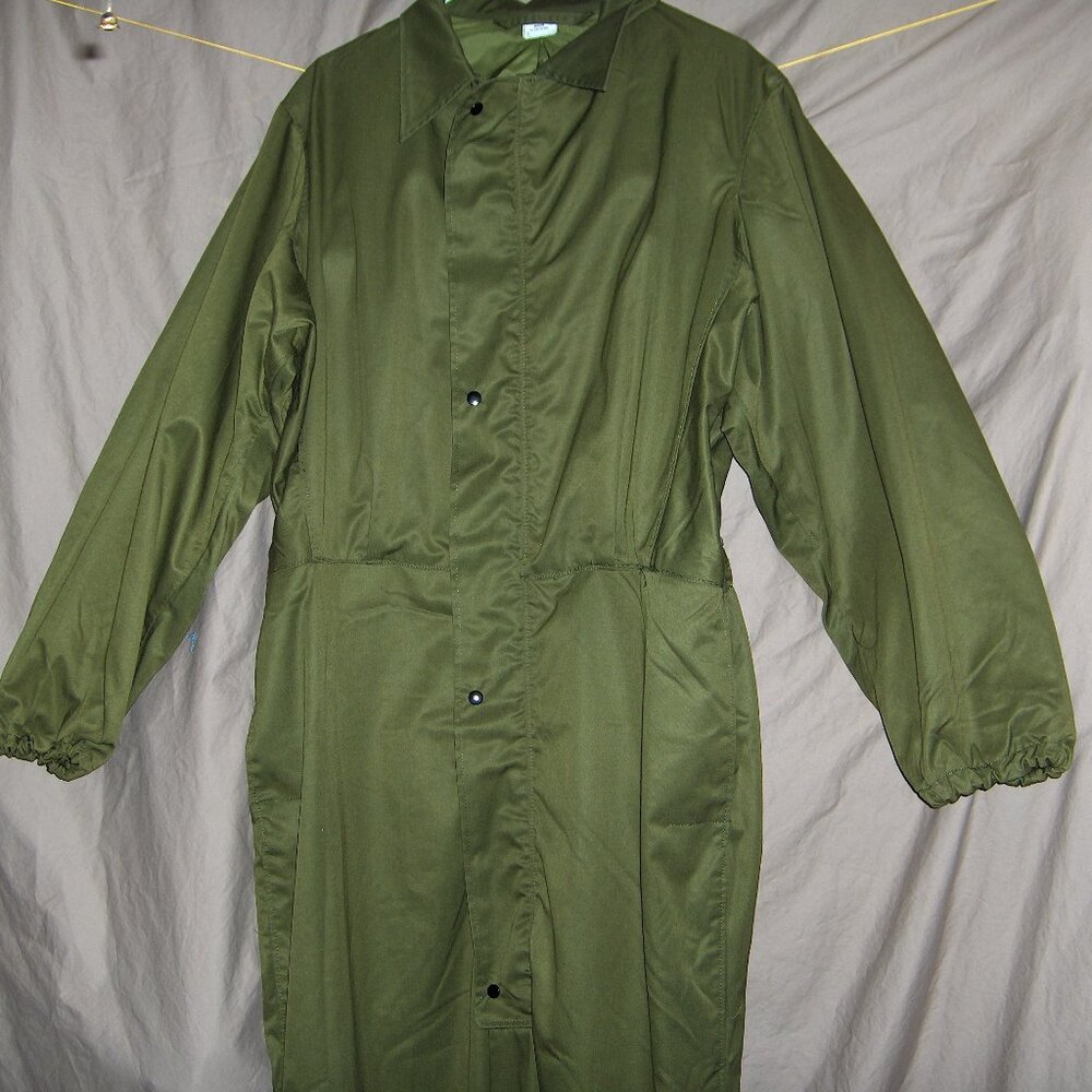 Coveralls Military Issue Mechanics Cold Weather, Medium, Measure 48" Chest